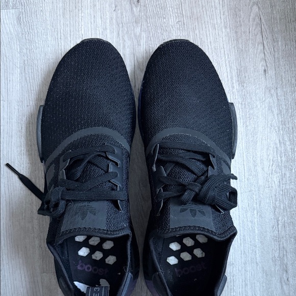 Adidas Iridescent Men's Black and Blue Sneakers - Picture 4 of 4